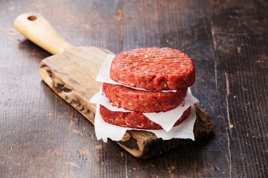 Grain Finished Beef Burger Patties